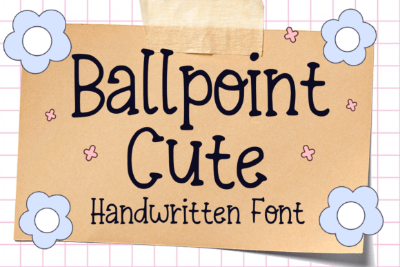 Ballpoint Cute Font Review