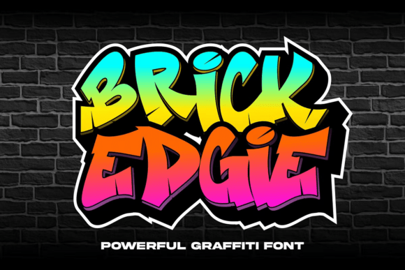 Brick Edgie: A Display Font for Bold Editorial Storytelling