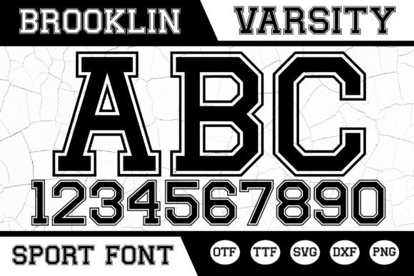 Brooklin Varsity Display Font for Small Business Branding