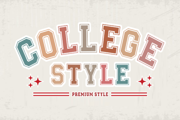 Collegestyle Regular: A Font for Bold Campaigns