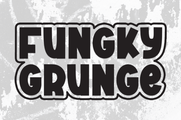 Fungky Grunge Font Review: A Bold Display Typeface for Raw Branding