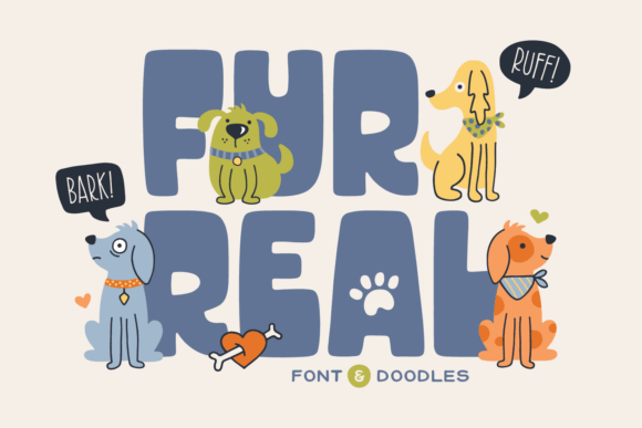 Fur Real Font for Creative Campaigns
