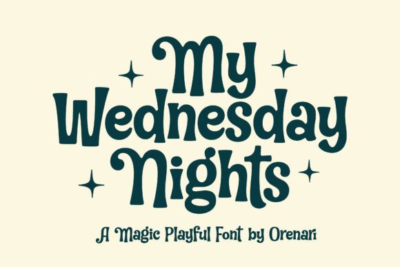 My Wednesday Night Font Review for Handmade Product Makers