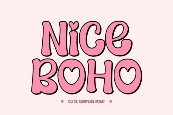 Nice Boho Font Download: A Premium Display Font for Vintage Branding