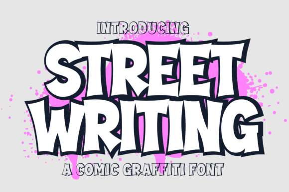 Street Writing: A Display Font That Brings Personality to Editorial Design