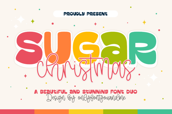 Sugar Christmas Duo Font