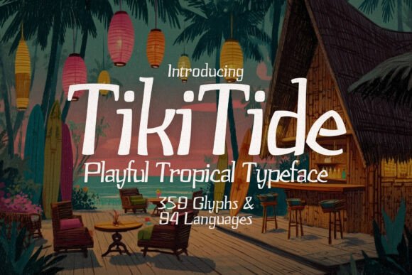 Tiki Tide Regular Font