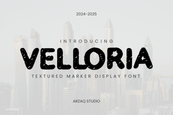 Velloria Font: A Playful Display Font for Bold Web Headlines