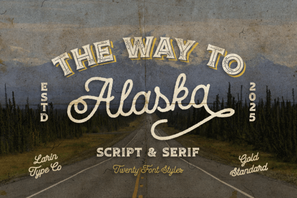Way to Alaska Font for Bold Branding