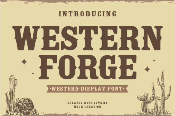 Western Forge Font Review